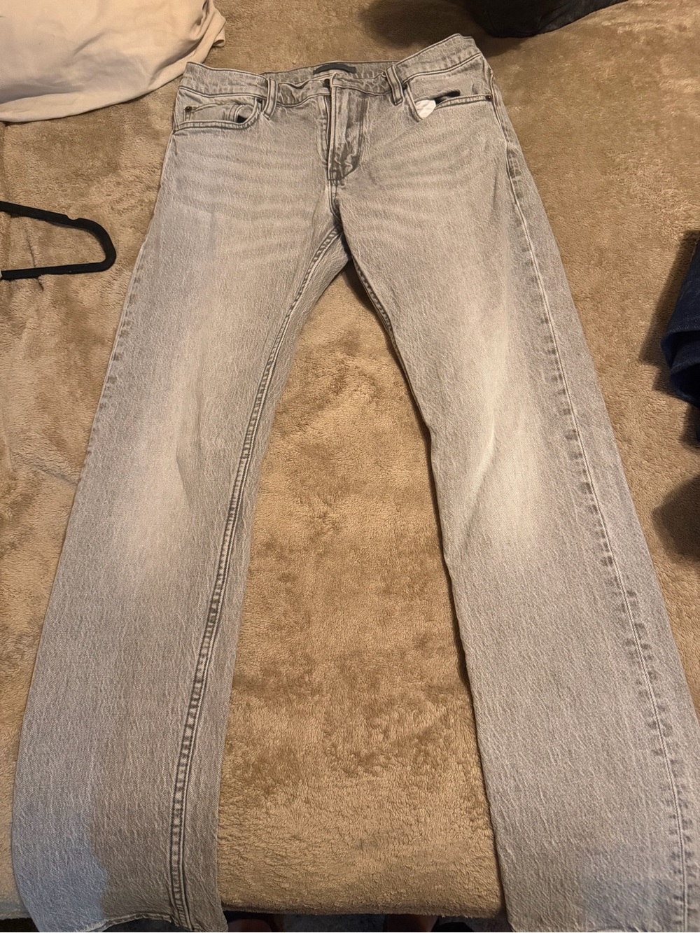 John Varvatos Light Gray Bootcut Jeans